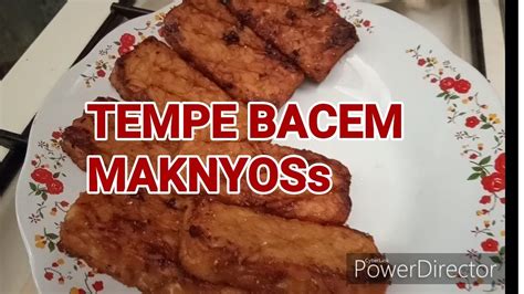 Jenis jamur tempe yang biasa dipakai adalah. RESEP TEMPE BACEM - YouTube