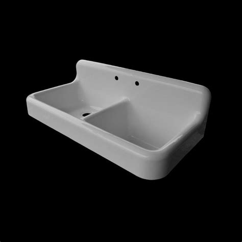 The top does have some nicks and scratches in the finish. Large Single Basin High Back Sink - Model #SB3624 NBI ...