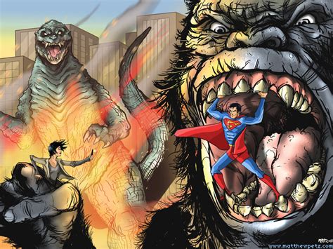 These godzilla vs kong memes are one of the funniest things i've seen on the internet lately. Superman vs Godzilla Vs King Kong | Crossover | Know Your Meme