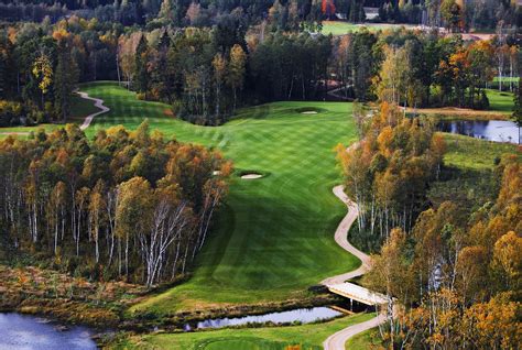 It is set among 280 hectares of verdant countryside and sprawling by pine and birch forest. Vilnius Grand Resort