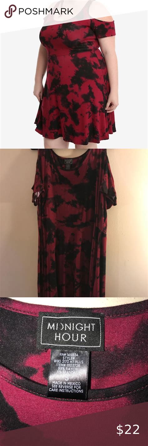 Gracie is 20+ pounds and this is a small leash. NWOT Hot Topic Black and Red Tie-dye Dress | Tie dye dress ...