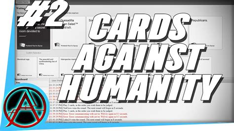 So i recently discovered this. I am the Card Scissor now (Cards Against Humanity Online Gameplay Pretend You're Xyzzy) - YouTube