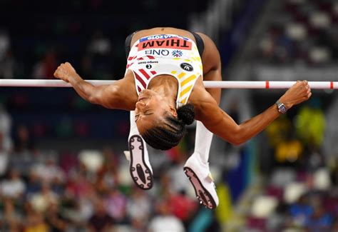 La madre es belga y el padre senegalés. Mondiaux d'athlétisme: Nafissatou Thiam remonte à la ...