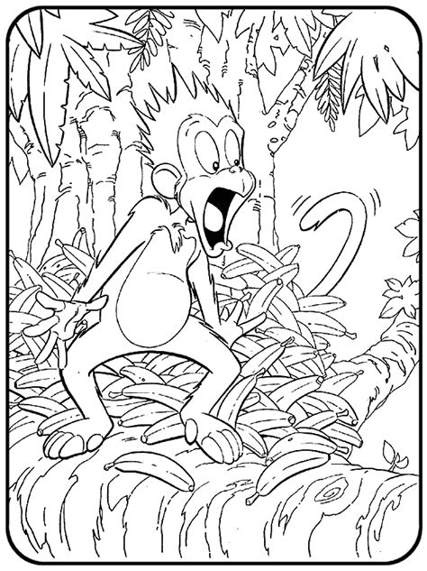 Perfect for preschoolers at a jungle themed vbs. Jungle coloring pages to download and print for free