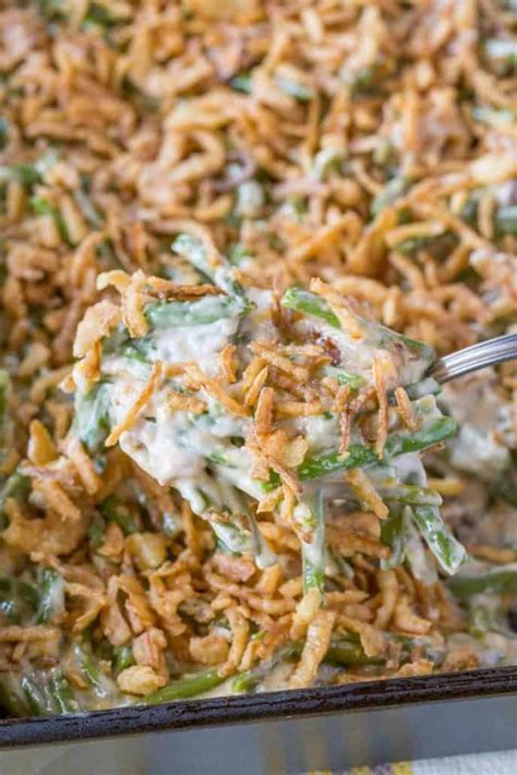 Everyone in my family loves this i went back for seconds. Easy Green Bean Casserole with green beans, mushro ...