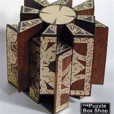 Created so no glueing was necessary, only two bolts. Lemarchand's box. Many types. This one is found at the ...