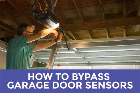 Learn how to manually open your garage door when it wont open due to a power failure or other system failure. How to Bypass Garage Door Sensors