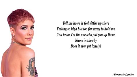 I was afraid to leave you on your own. Without Me - Halsey (Lyrics) - YouTube