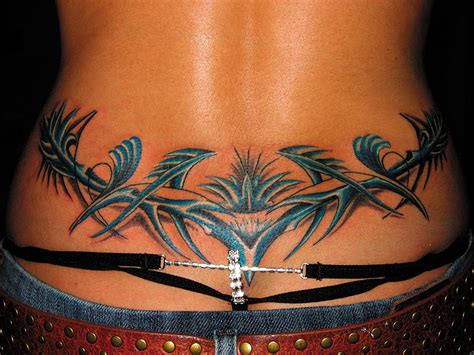 The designs we featured look innovative. 24 Sexy Lower Back Tattoos -DesignBump