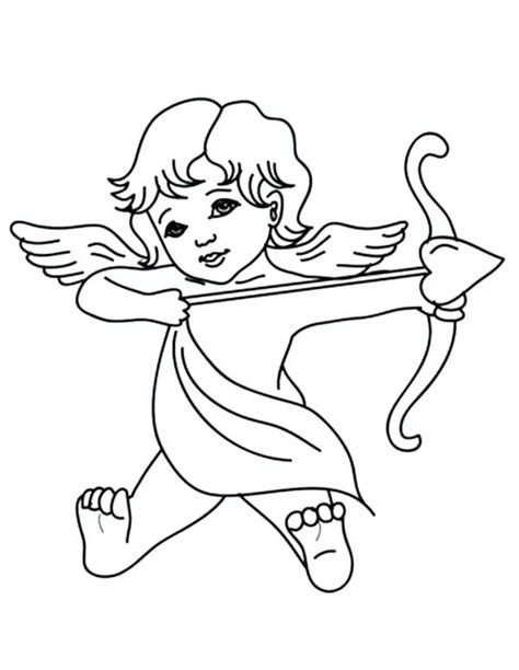 Not only cupid coloring pages, but coloring pages of valentines cards, flower coloring pages. Cupid Coloring Pages at GetColorings.com | Free printable ...