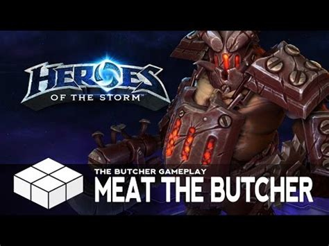 There are a few gentle variations on the following build. HotS Video: Heroes of the Storm - The Iron Butcher - Meat the Butcher Build on HeroesFire