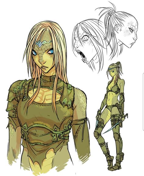 Check spelling or type a new query. Yuan-ti pureblood D&D | Fantasy character design, Concept art characters, Character art