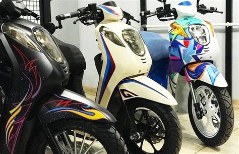Scoopy 2021 108 cc paling diunggulkan dari sektor desainnya yang klasik modern. Modifikasi Honda Genio, Bisa Jadi Inspirasi Modif Scoopy ...
