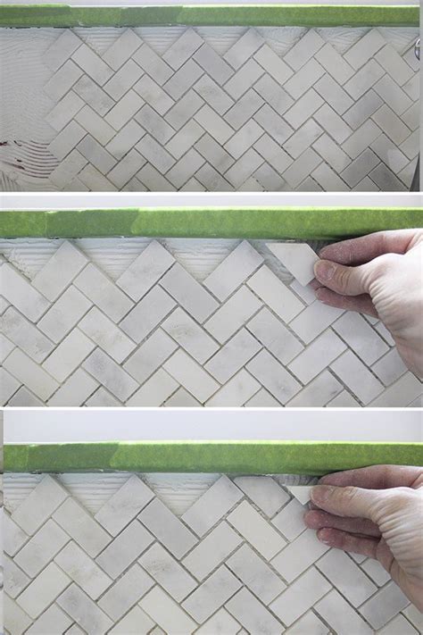 Apply the tiles to the mastic before pressing the tile into the mastic, go back over the whole area with the flat edge of the trowel to knock down the ridges (image 1). How to Install a Kitchen Tile Backsplash | eHow in 2020 ...