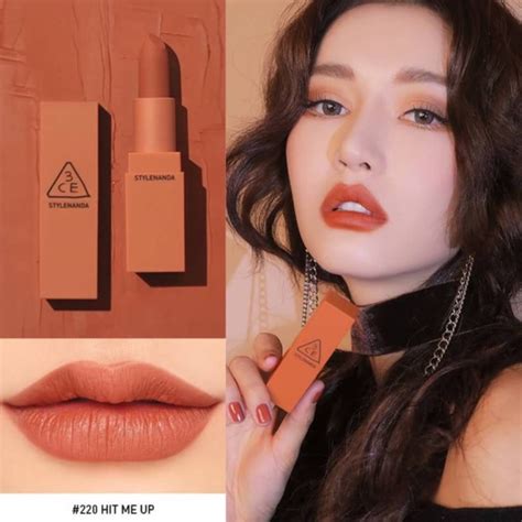 Ever wondered what hit me up means? 3CE Mood Recipe Matte Lip Color #220 Hit Me UP | Shopee ...