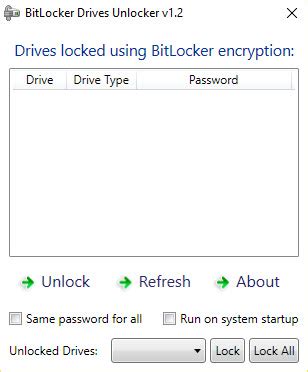 But sometimes, you stumble upon niggling little problems that keep repeating themselves. BitLocker Drives Unlocker Download Free for Windows 10, 7, 8 (64 bit / 32 bit)