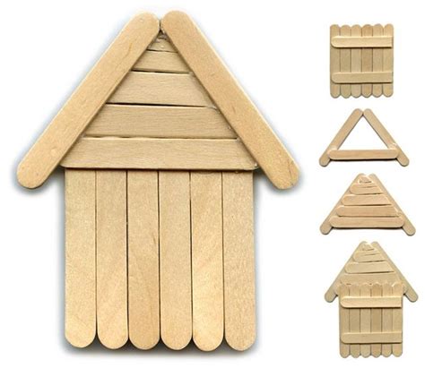 Markers to decorate your popsicle sticks. President's Day Popsicle Stick Log Cabin | Art Projects ...