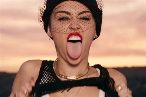 But you don't really care. Our favourite Miley Cyrus tongue moments - SheKnows