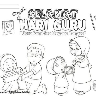 Kertas kerja sambutan hari guru 2018. Koleksi Lembaran Mewarna Sempena Hari Guru