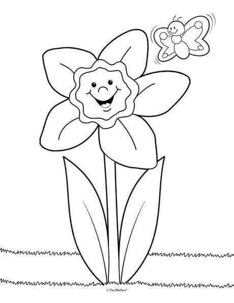 Give your child's imagination a boost with this pretty coloring page. Pin by Irina Milea on Flori (With images) | Preschool ...