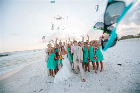 Full beach wedding setup, wedding minister/notary, unity sand ceremony, professional photography. Beach Weddings at The Inn at Crystal Beach