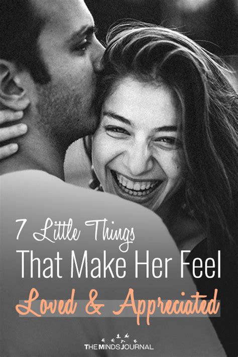 Giving words to your feelings for her will fill her heart with love for you. 7 Ways To Make Your Partner Feel Appreciated: The Obvious ...