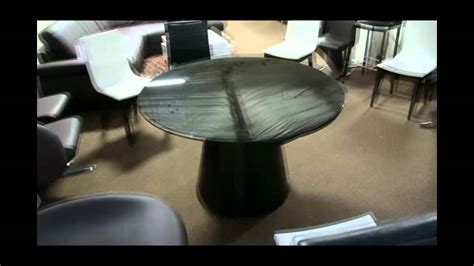 Dining table with rotating center. Modern Round Dining Table with Rotating Extensions | (866 ...