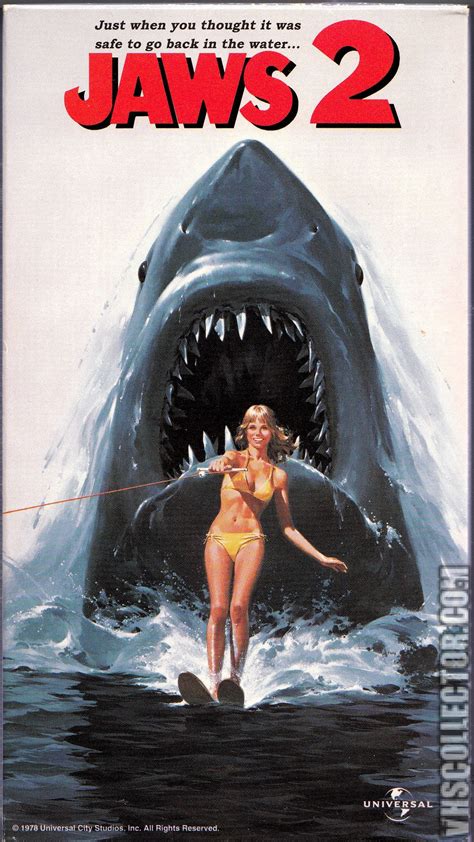 Movie title (release date) resolution. Jaws 2 Vhs Cover | Classic movie posters, Movie posters ...