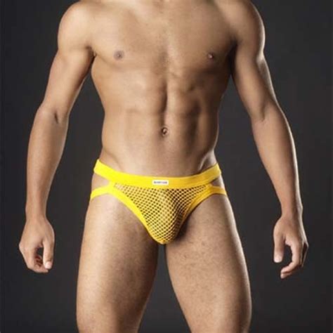 If someone is important to you, its natural to want to be. Sexy mesh Mens underwear shorts Briefs Jockstrap MU74