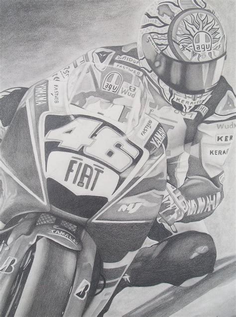 Browse designer brands list at neiman marcus. Valentino Rossi Portrait Drawing by Lupe Gonzalez