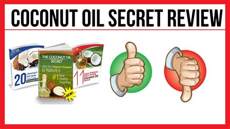 The returns process is easy. Coconut Oil Secret: Review Examining Jake Carney & Dr ...