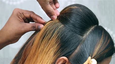 This chignon style is perfect for a formal christmas dinner. Beautiful hairstyles for wedding party - Simple Craft Ideas