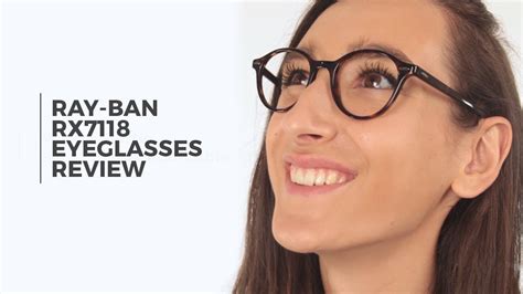 In the health & medical category. Ray-Ban RX7118 Eyeglasses Review | SmartBuyGlasses - YouTube