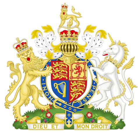Eine offiziell für die bevölkerung nicht zugelassene. Wappen des Vereinigten Königreichs | Königin von england ...