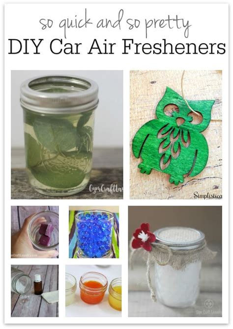It will save you money and you can customize the scent too! Homemade Car Air Fresheners you can make in a weekend ...
