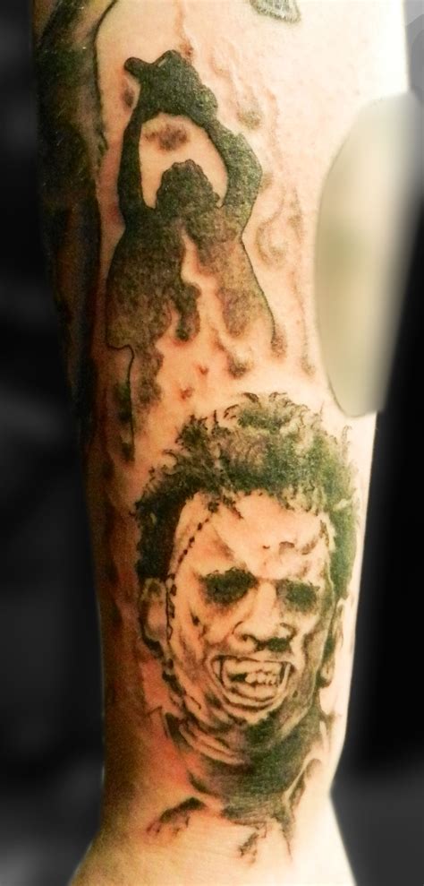 Tattoo regret is a problem that is becoming increasingly common, as people decide to remove tattoos that they had once planned to hang onto forever. Leatherface tattoo | Tattoos, Horror tattoo, Secret ink