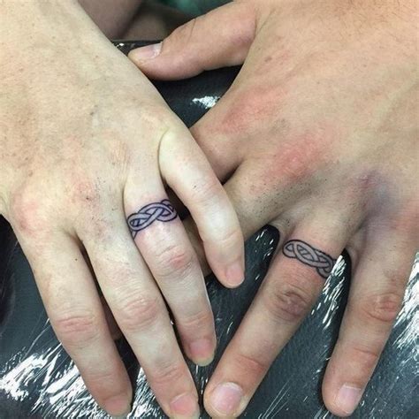 Find and save ideas about celtic wedding ring tattoos on tattoos book. Celtic Bands | Tattoo wedding rings, Wedding band tattoo ...