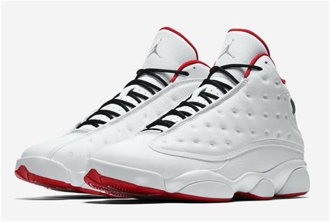 Dressed in a gym red, flint grey, white, and black color scheme.this colorway was created initially for kevin martin during his days with houston rockets. Nike Air Jordan Retro 13 XIII History Of Flight Size 18 White Red 414571-103のeBay公認海外通販｜セカイモン