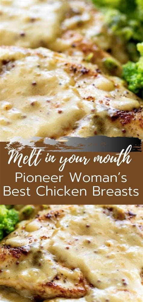 Pioneer woman best chicken breast melt in your mouth. Pin on Dinner