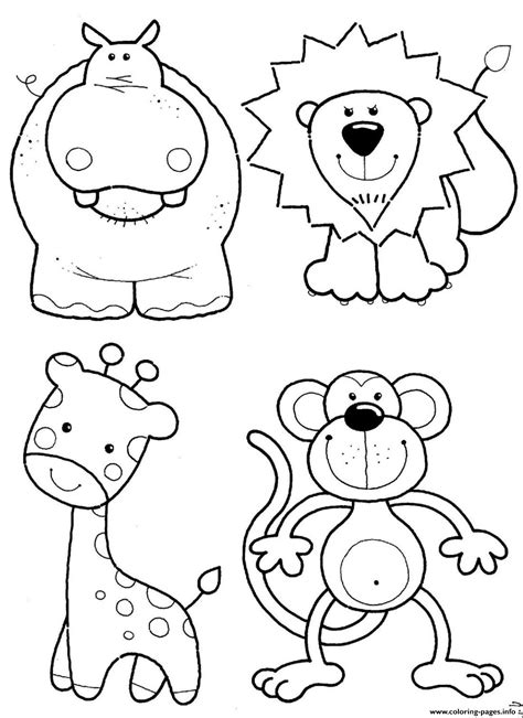 Free printable tsum tsum coloring pages. Animals Tsum Tsum For Kids Coloring Pages Printable