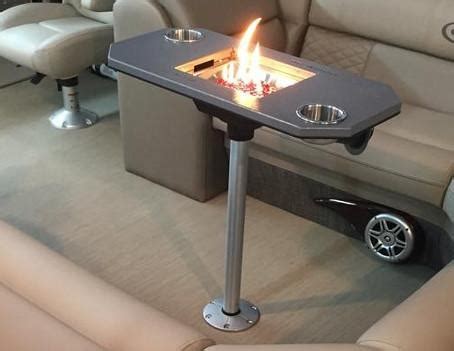 It is actually very easy to light and burns quickly in comparison with wood burning fire pits. Pontoon Boat Accessories Fun - Best BBQ Grills and Fire ...