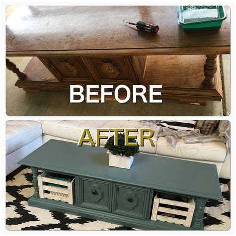 ( 4.3) out of 5 stars. Diy coffee table makeover. Cost: $5 for a can of sample ...