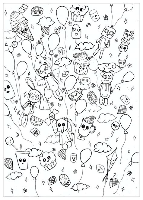 Check spelling or type a new query. Kawaii - Coloring Pages for Adults