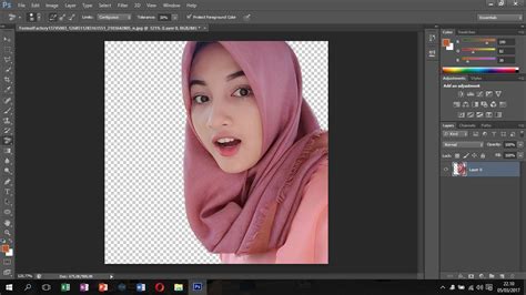 Seret langsung gambar yang akan di eksekusi (gambar 2) 3. Cara singkat memotong gambar di adobe photoshop cs6 ...