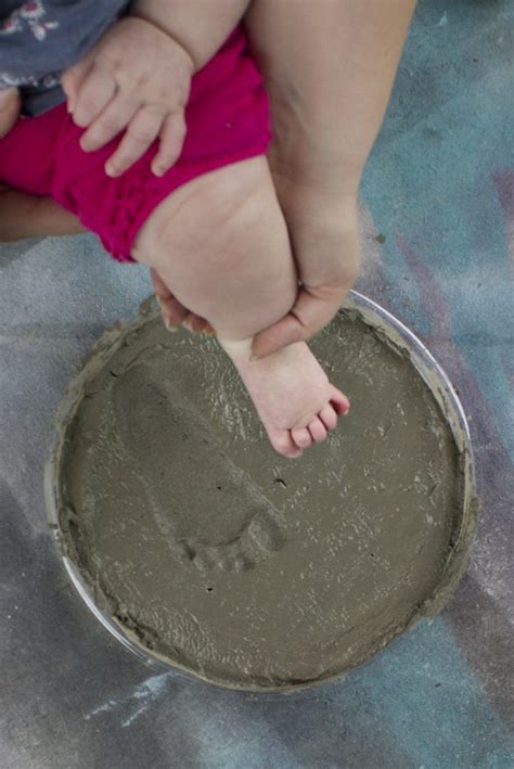 Do you need some garden stepping stones, but you want something cute with lots of character?! How to Make Footprint DIY Stepping Stones | Simple Kids ...