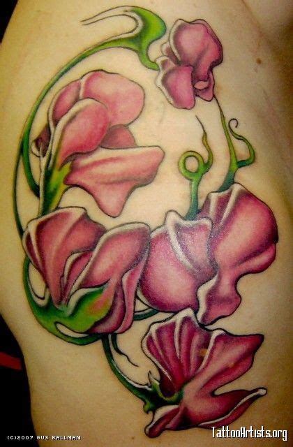 Check out the best small tattoo ideas from instagram to inspire you. Sweet pea flower | Ink. | Pinterest