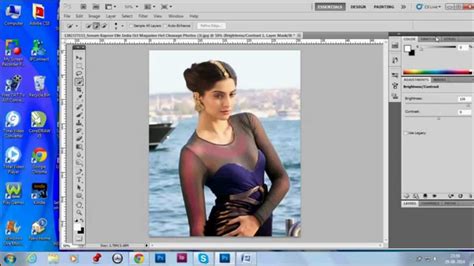 Adobe photoshop cs5 tutorial improving photos through adjustment layers. How to see through dress by the trick of Photoshop - YouTube