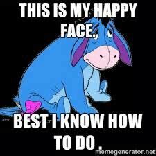 He is generally seen as a pessimistic depressed donkey home is friends with the title character winnie the pooh. Eeyore meme More | Eeyore quotes, Eeyore, Eeyore pictures