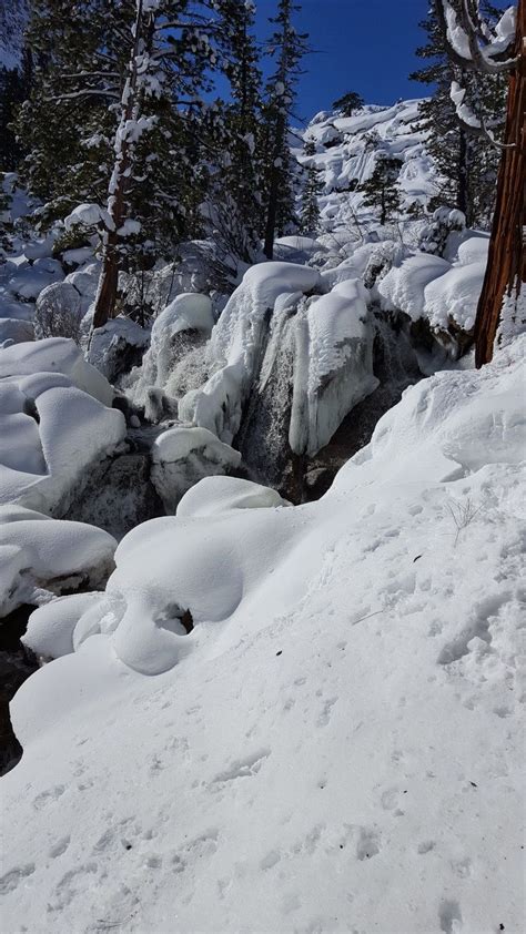 Grover hot springs state park campground. Lower Grover Falls, Jan 2017 | Alpine county, State parks ...