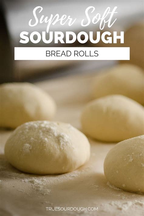 When ready to use, dump onto floured surface (do not punch down!) and let warm to room temperature. Super Soft Sourdough Bread Rolls Recipe in 2020 | Pizza ...